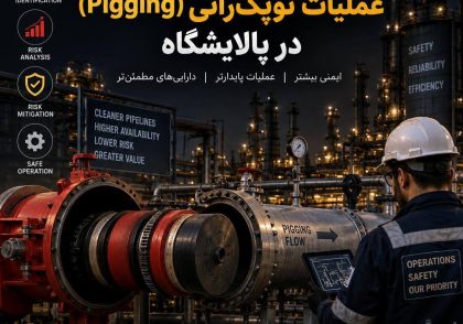 مدیریت ریسک عملیات توپک‌رانی (Pigging) در پالایشگاه