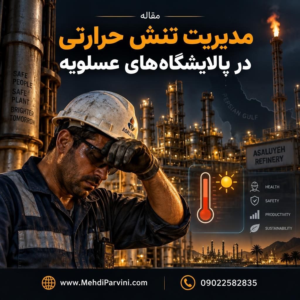مدیریت تنش حرارتی (Heat Stress) در پالایشگاه‌های عسلویه