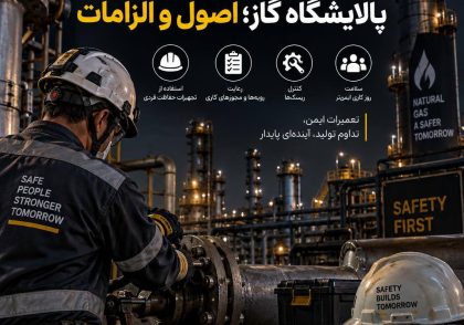 ایمنی پرسنل تعمیرات پالایشگاه گاز