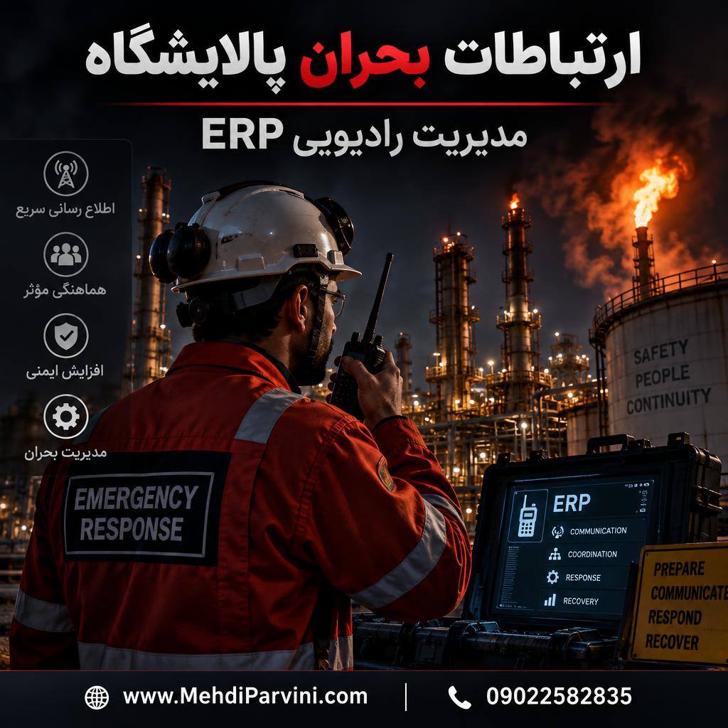 ارتباطات بحران پالایشگاه | مدیریت رادیویی ERP