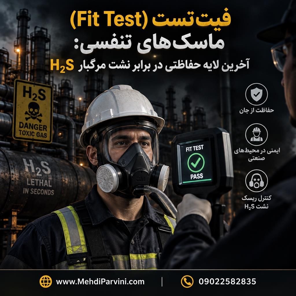 فیت‌تست (Fit Test) ماسک‌های تنفسی