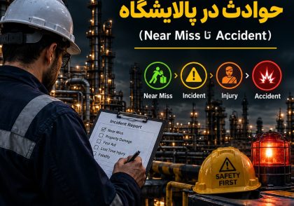 ثبت و طبقه‌بندی حوادث در پالایشگاه (Near Miss تا Accident)