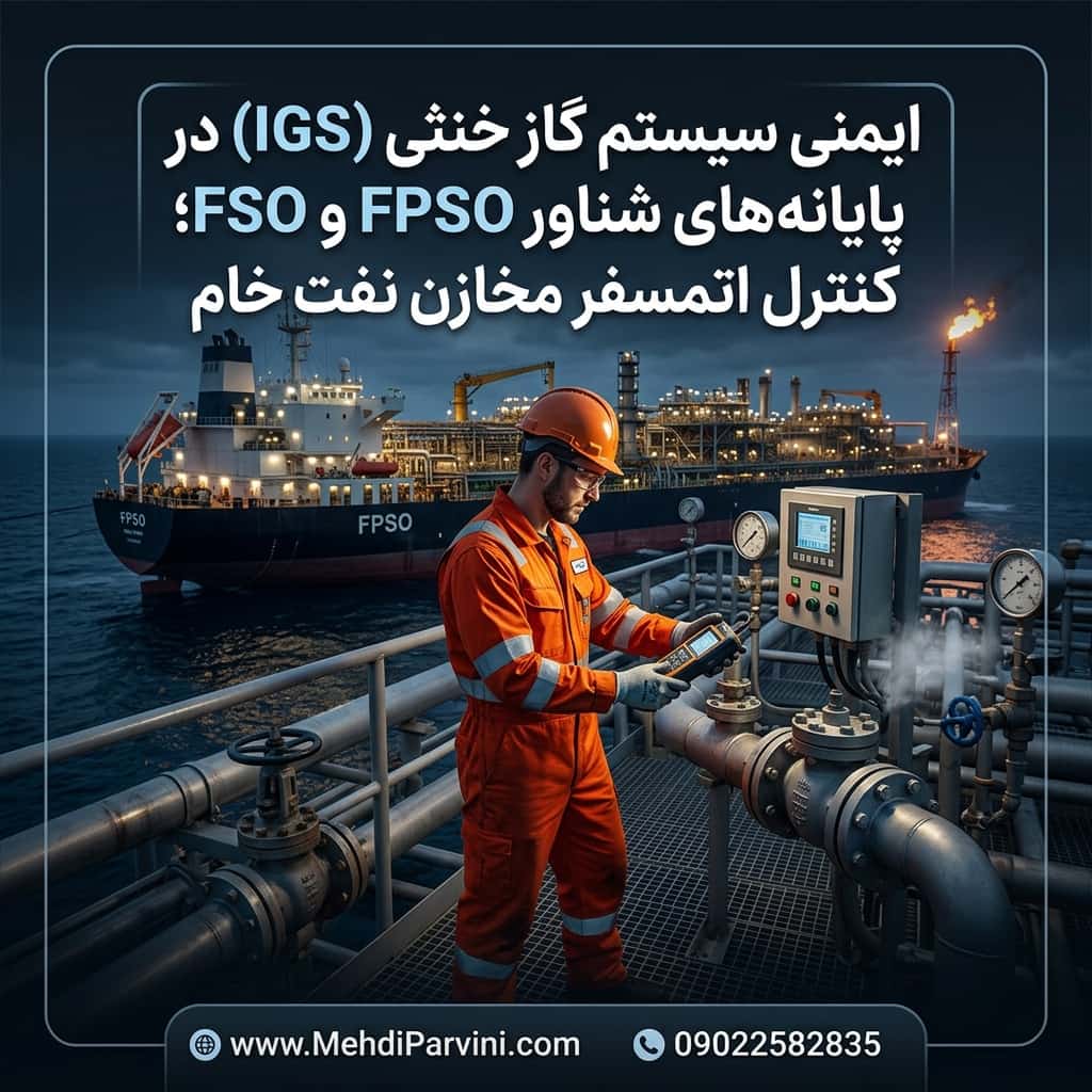 ایمنی سیستم گاز خنثی (IGS) در پایانه‌های شناور FPSO و FSO