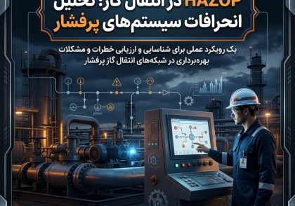 HAZOP در انتقال گاز؛ تحلیل انحرافات سیستم‌های پرفشار