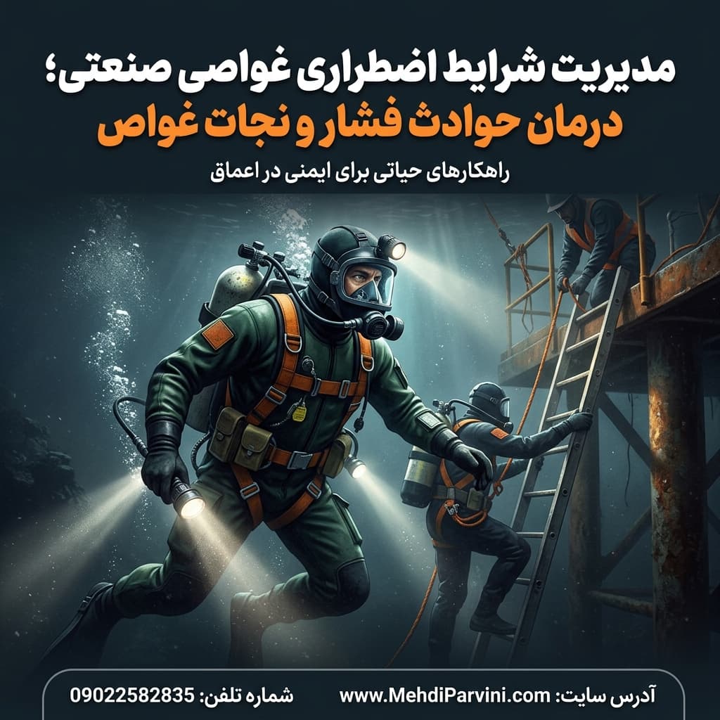 مدیریت شرایط اضطراری غواصی صنعتی؛ درمان حوادث فشار و نجات غواص