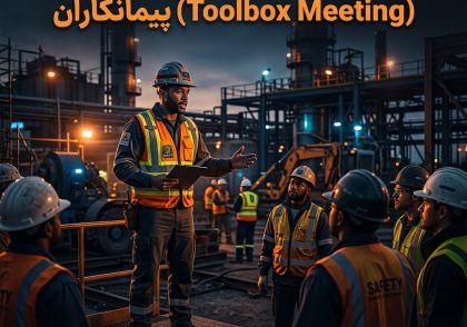 مدیریت جلسات هماهنگی ایمنی روزانه (Toolbox Meeting) پیمانکاران