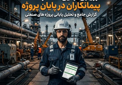 ارزیابی نهایی عملکرد HSE پیمانکاران در پایان پروژه