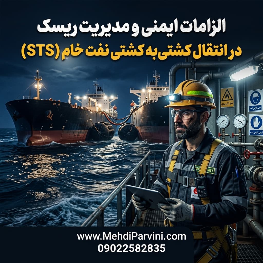 الزامات ایمنی و مدیریت ریسک در انتقال کشتی‌به‌کشتی نفت خام (STS)