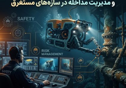 ایمنی عملیات زیرسطحی با ربات ROV و مدیریت مداخله در سازه‌های مستغرق