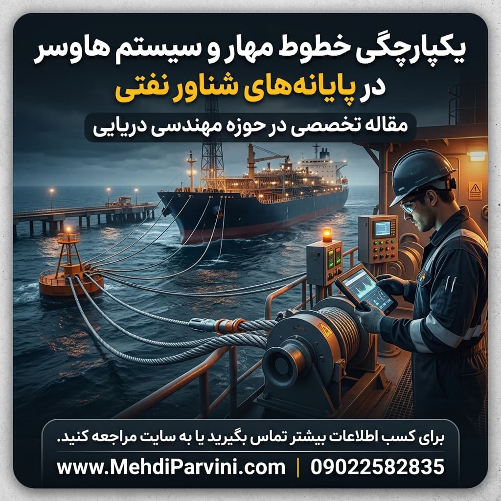 یکپارچگی خطوط مهار و سیستم هاوسر در پایانه‌های شناور نفتی