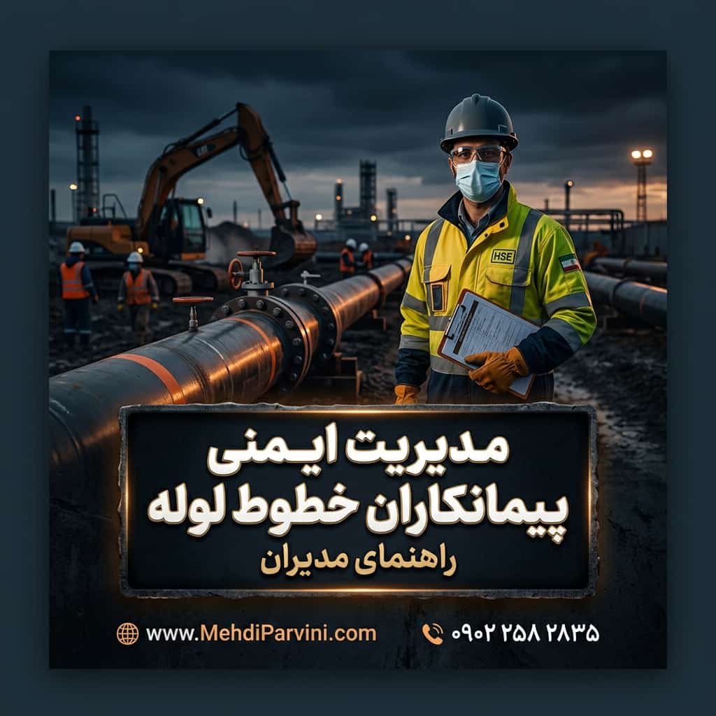 مدیریت ایمنی پیمانکاران خطوط لوله | راهنمای مدیران