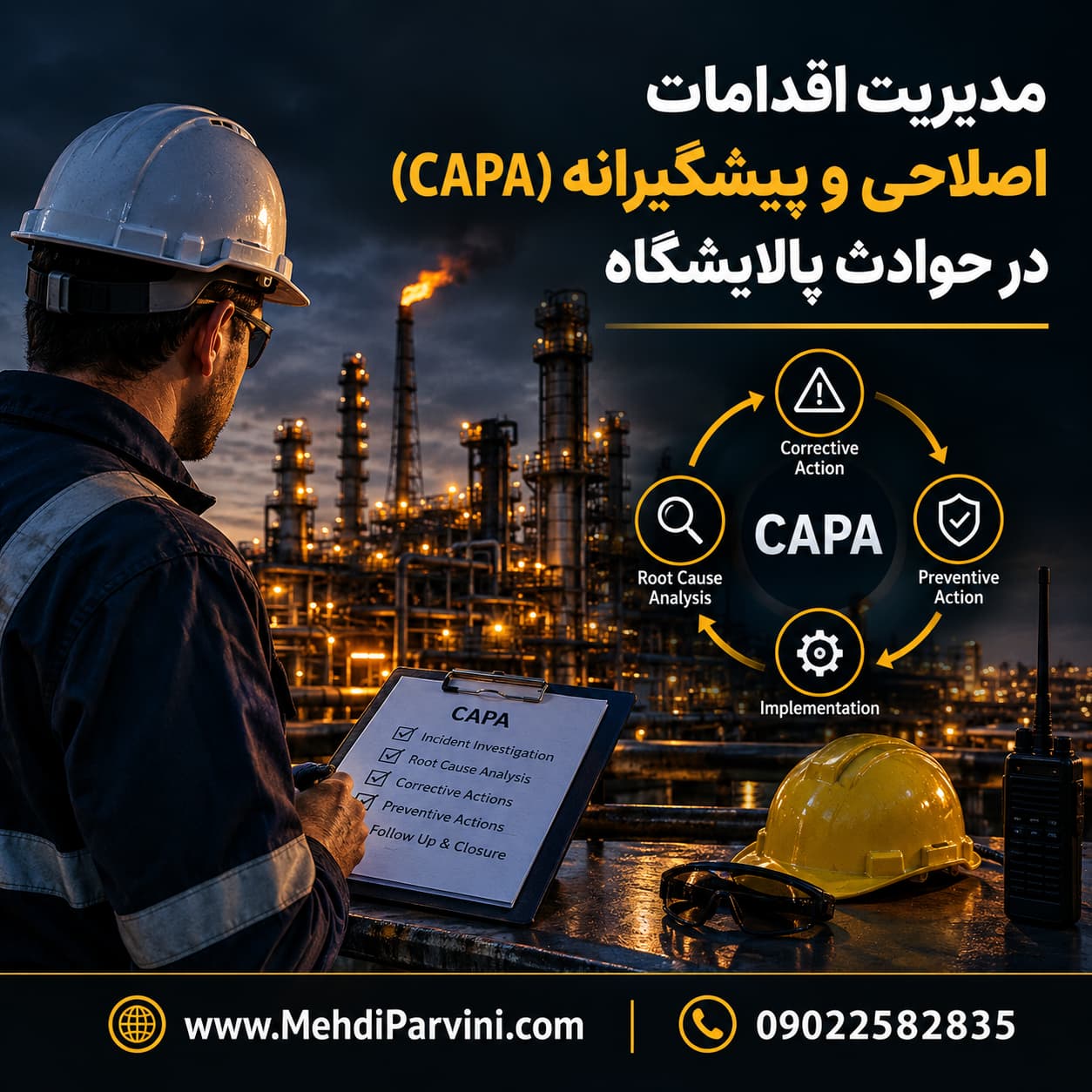 مدیریت اقدامات اصلاحی و پیشگیرانه