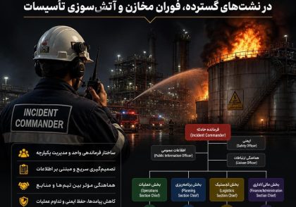مدیریت فرماندهی حادثه (ICS) در نشت‌های گسترده،