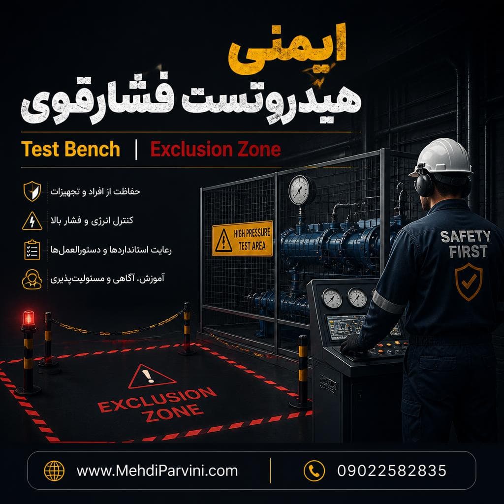 ایمنی هیدروتست فشارقوی