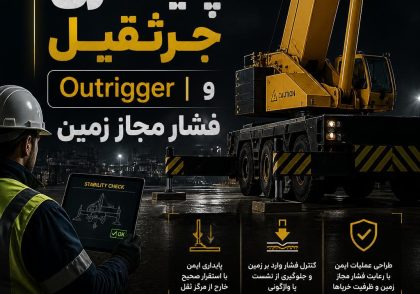 پایداری جرثقیل | Outrigger