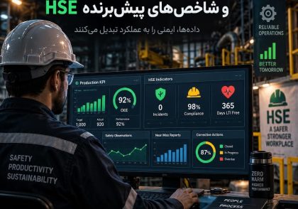 داشبورد KPI کارگاهی و شاخص‌های پیش‌برنده HSE